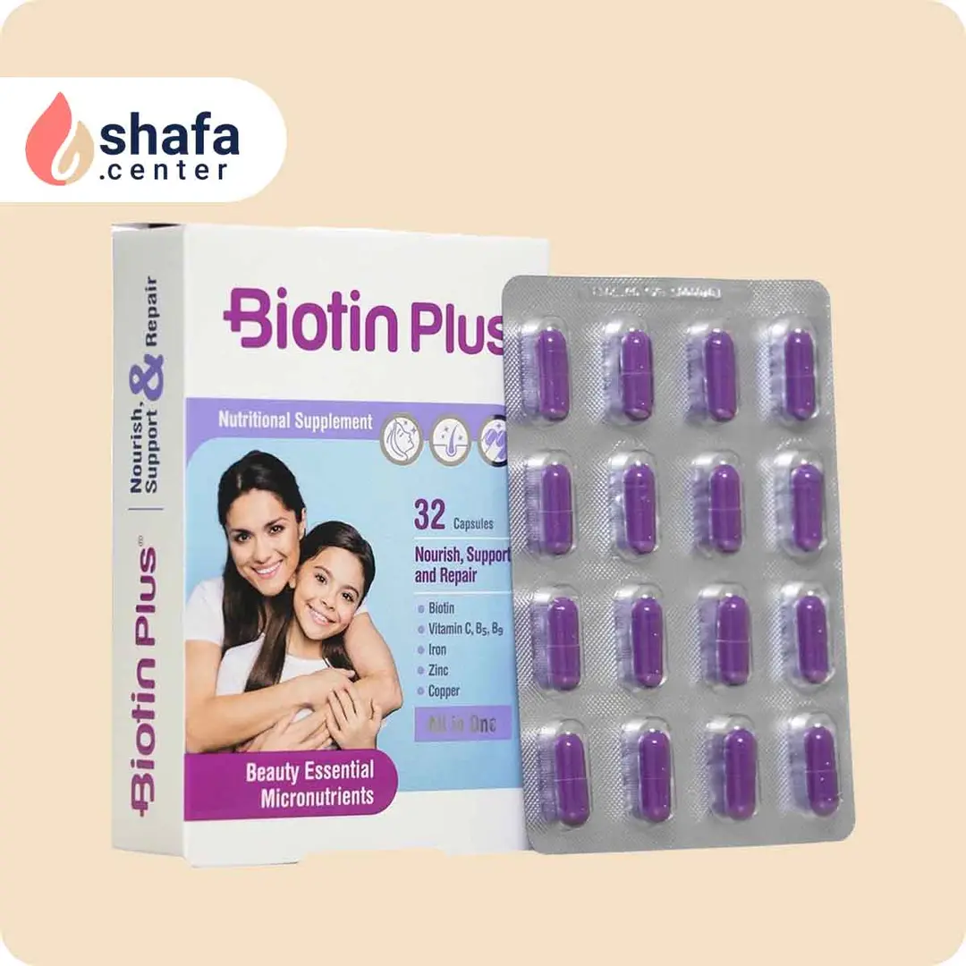 کپسول بیوتین پلاس فارمد سلامت سینا 32 عدد
