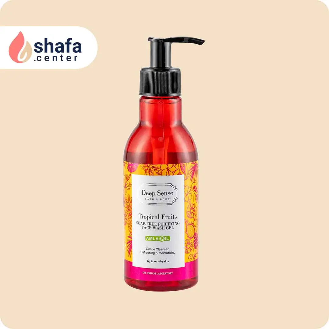ژل شستشوی صورت دیپ سنس تروپیکال – مخصوص پوست خشک و خیلی خشک – 250 میلی‌لیتر