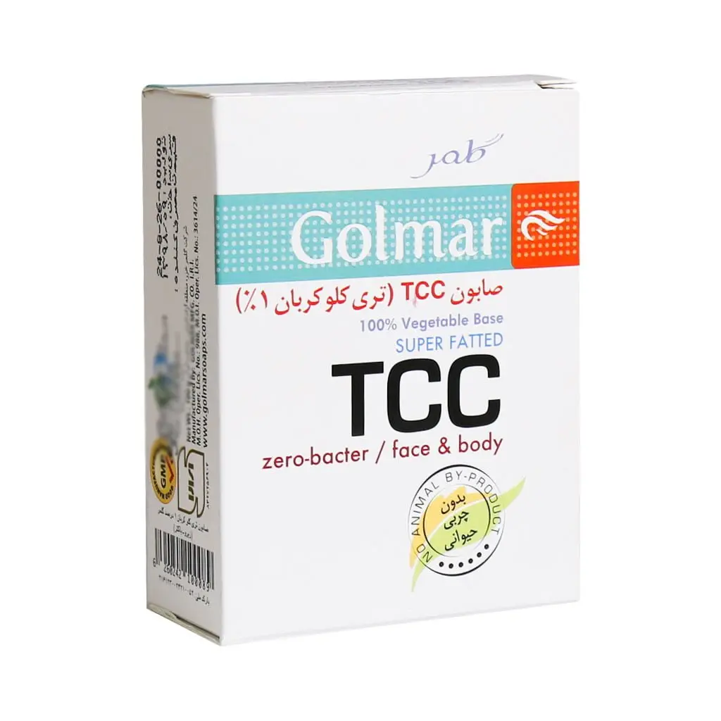 صابون ضد جوش تی سی سی ( TCC ) گلمر - 100 گرم